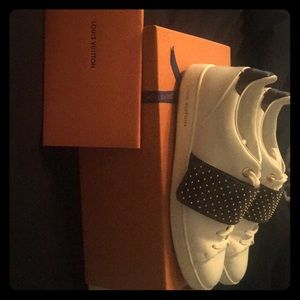 Louis Vuitton the partly l grad copper tennis shoe